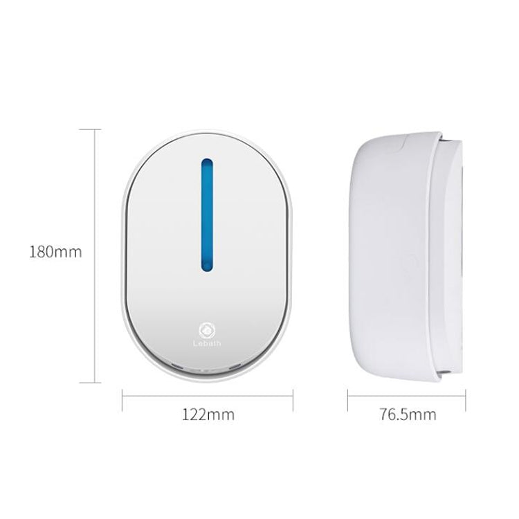 Lebath Children Household Wall-mounted Automatic Induction Foam Soap Dispenser, Wall-mounted USB Dispenser