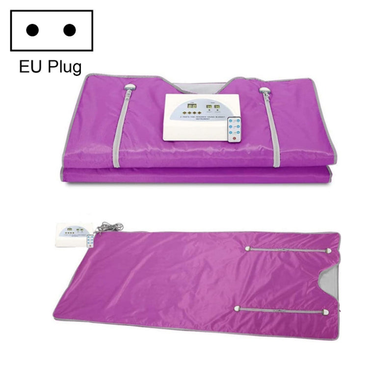 Infrared Far-ray Sweat Steaming Zipper Space Blanket Household Whole Body Dehumidifier, Silver, Purple, Pink