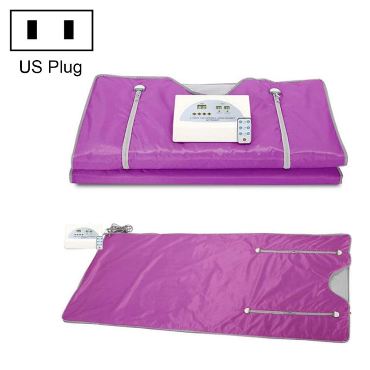 Infrared Far-ray Sweat Steaming Zipper Space Blanket Household Whole Body Dehumidifier, Silver, Purple, Pink
