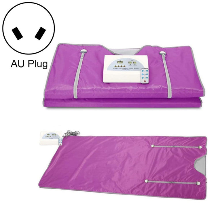 Infrared Far-ray Sweat Steaming Zipper Space Blanket Household Whole Body Dehumidifier, Silver, Purple, Pink