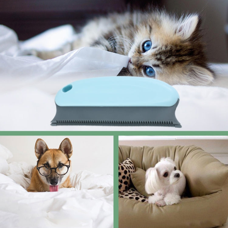 Multifunctional Pet Dog Cat Hair Cleaning Brush Cleaner, Red, Light Blue, Dark Blue