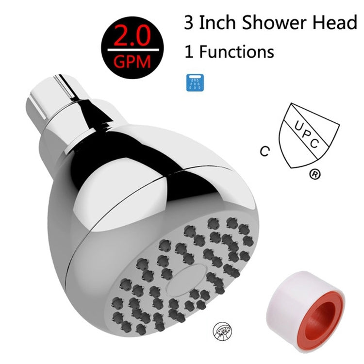 Concealed Wall-mounted Rain Shower Pressurized Water-saving Bathhouse Shower Head Shower, Wall-mounted Rain Shower