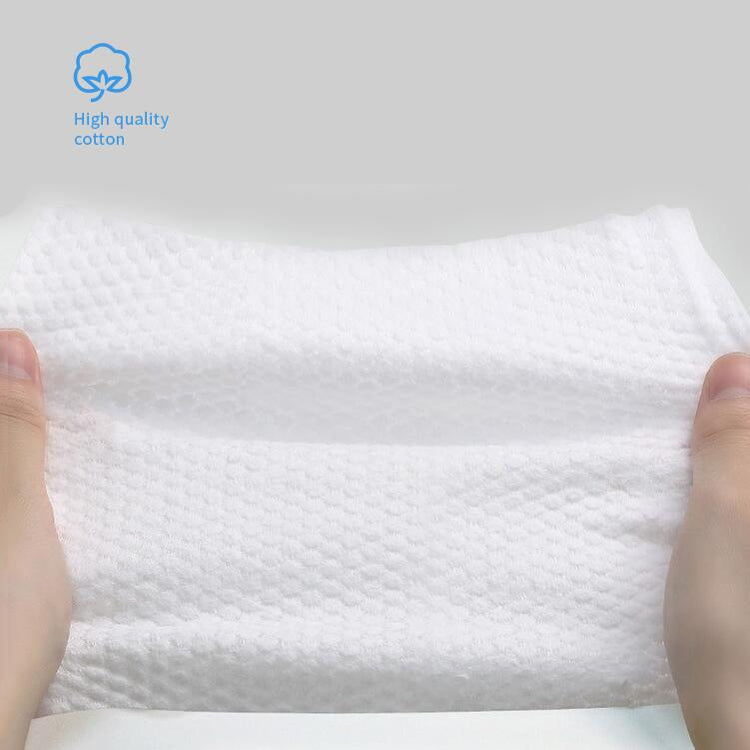 Disposable Pearl Pattern Cotton Soft Towel Non-woven Travel Face Towel, Face Towel