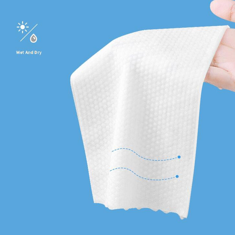 Disposable Pearl Pattern Cotton Soft Towel Non-woven Travel Face Towel, Face Towel
