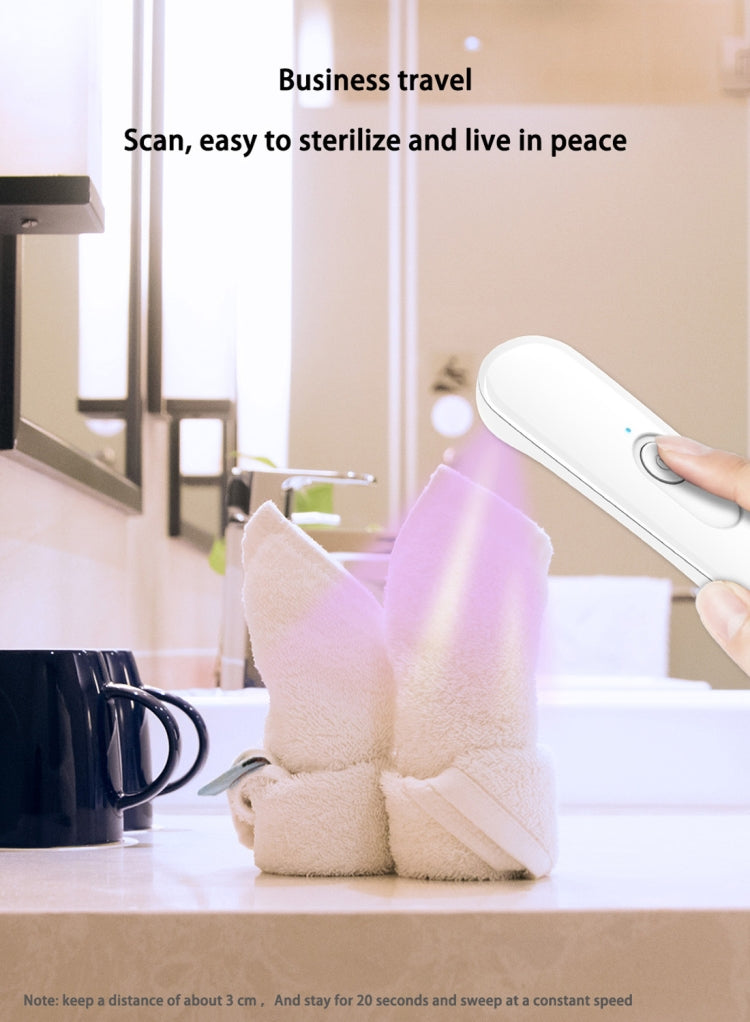 Portable UV Light Sterilizer Sterilization Stick Disinfection Ultraviolet Lamp
