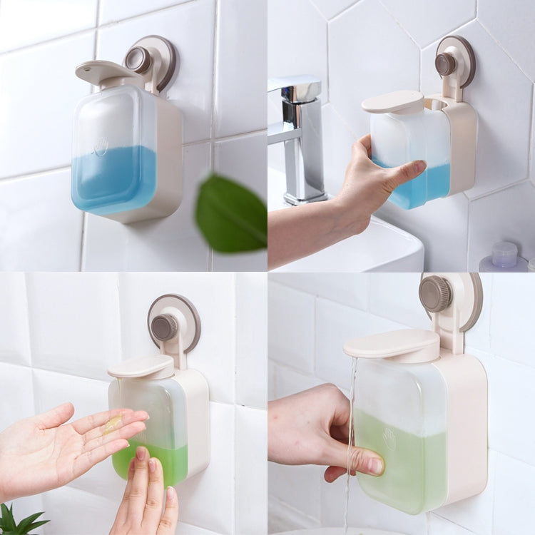 Kitchen Sink Hand Sanitizer Bottle Shower Gel Hole-free Wall-mounted Bathroom Soap Dispenser, Sink Hand Sanitizer Bottle
