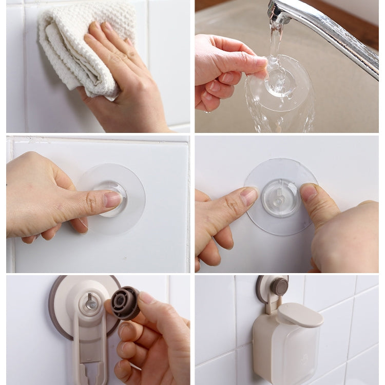 Kitchen Sink Hand Sanitizer Bottle Shower Gel Hole-free Wall-mounted Bathroom Soap Dispenser, Sink Hand Sanitizer Bottle