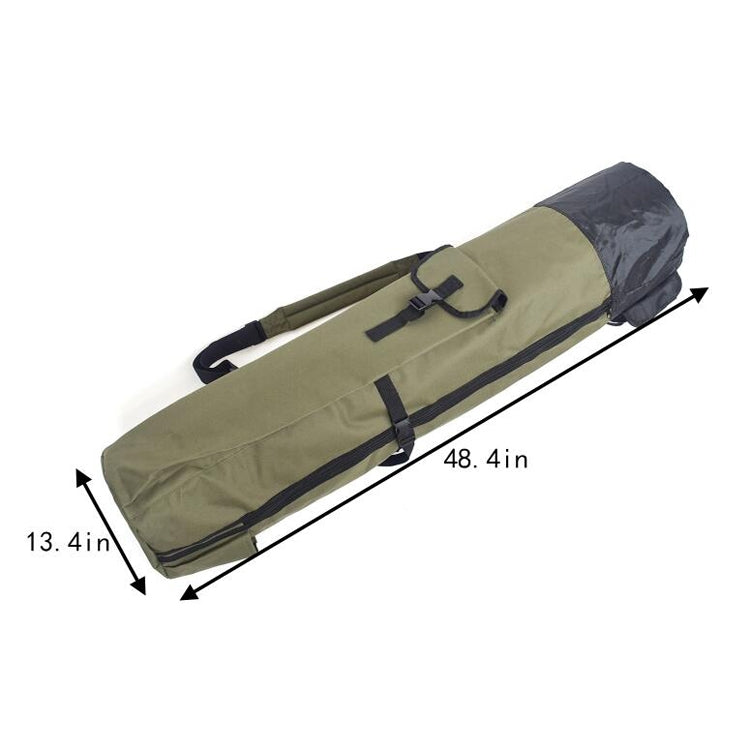 Multifunctional Fishing Rod Bag Fishing Tackle Bag Fishing Supplies,Size: 123x34cm