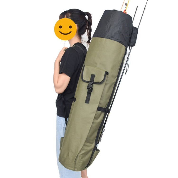 Multifunctional Fishing Rod Bag Fishing Tackle Bag Fishing Supplies,Size: 123x34cm