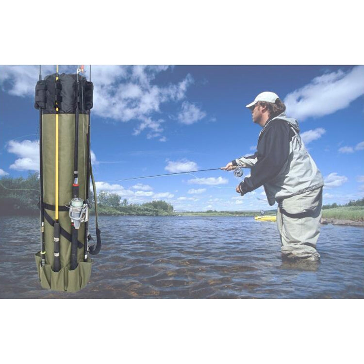 Multifunctional Fishing Rod Bag Fishing Tackle Bag Fishing Supplies,Size: 123x34cm
