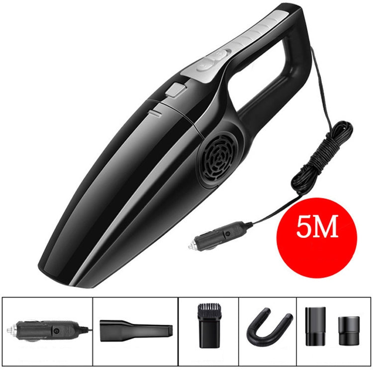 Car Vacuum Cleaner High Power 120W Home Car Dual-use Vacuum Cleaner Powerful Dry and Wet Wired Models Seventh Generation