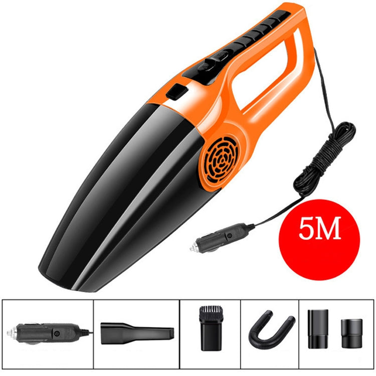 Car Vacuum Cleaner High Power 120W Home Car Dual-use Vacuum Cleaner Powerful Dry and Wet Wired Models Seventh Generation