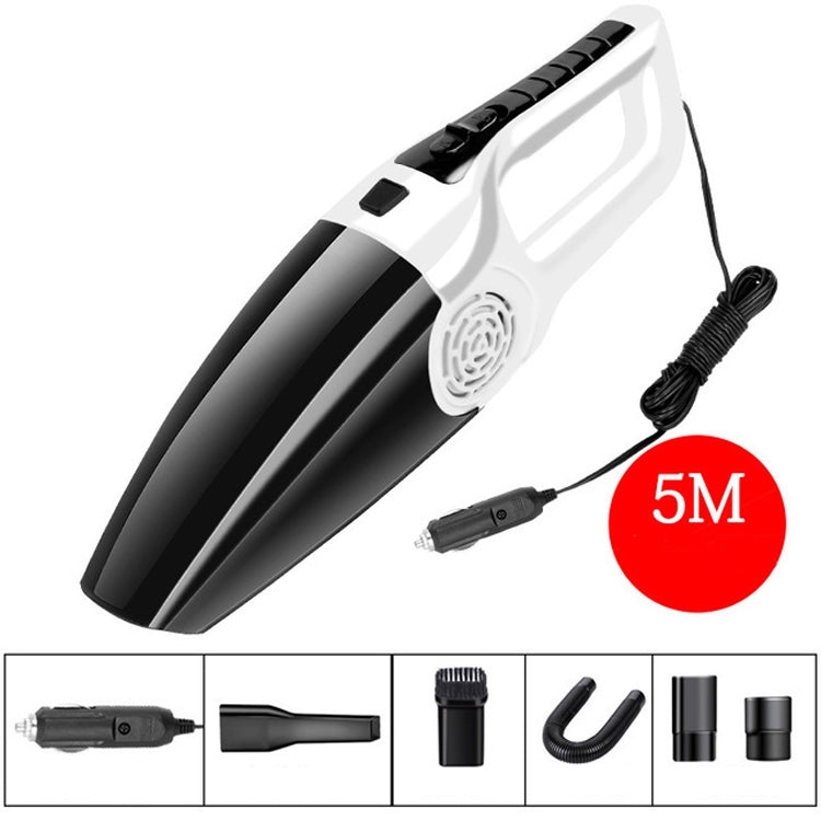 Car Vacuum Cleaner High Power 120W Home Car Dual-use Vacuum Cleaner Powerful Dry and Wet Wired Models Seventh Generation