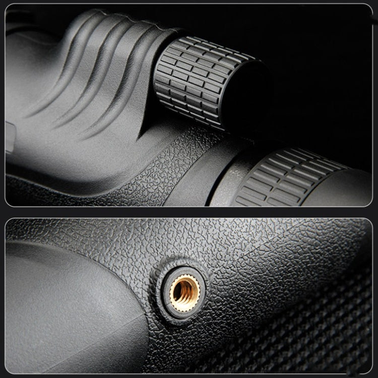 FEIRSH 6-18X42 Continuous Zoom Single Tube Low Light Night Vision HD High Power Telescop