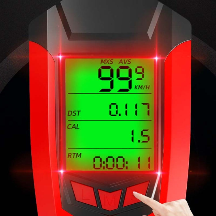 Front Light (With Fog Light) & Horn & Speedometer Multifunctional Bicycle Mountain Bike Headlight