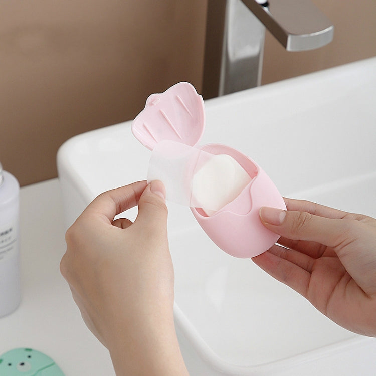Disposable Soap Paper Outdoor Travel Portable Hand Washing And Cleaning Soap Tablets Random Color, Disposable Soap Paper