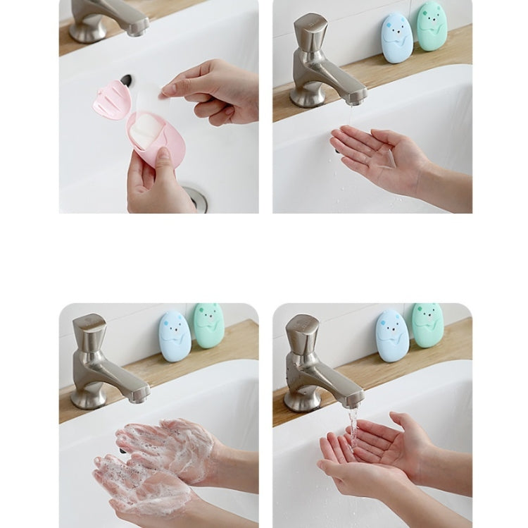 Disposable Soap Paper Outdoor Travel Portable Hand Washing And Cleaning Soap Tablets Random Color, Disposable Soap Paper
