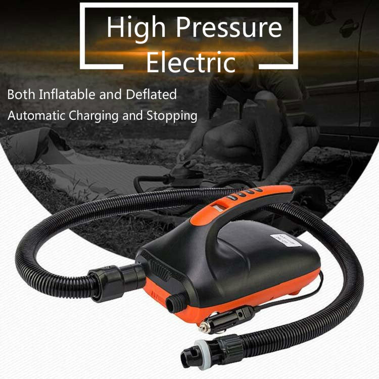 Surf Paddle Board Canoe Inflatable Boat Car High Pressure Electric Air Pump, HT-782 + Battery Folder, HT-782
