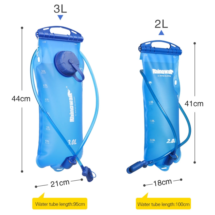 Rhinowalk Cycling Water Bag 2L/3L Full Opening Outdoor Drinking Water Bag Drinking Equipment