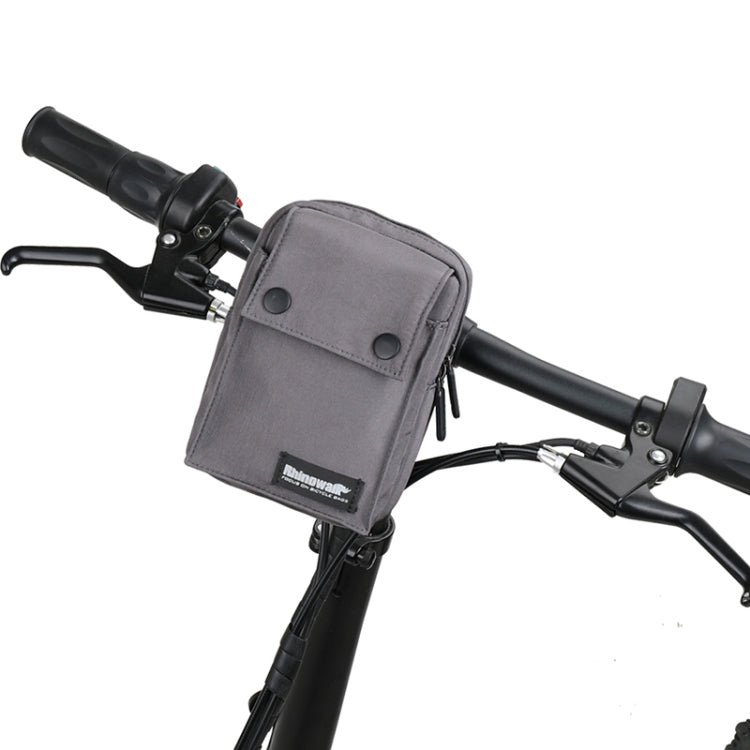 Rhinowalk Bicycle Handlebar Bag Multifunctional Storage Bag Waterproof Clutch