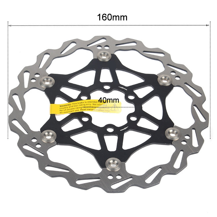 SNAIL FD-01 Mountain Bike Floating Disc Bicycle Brake Pad Six Nail Brake Disc