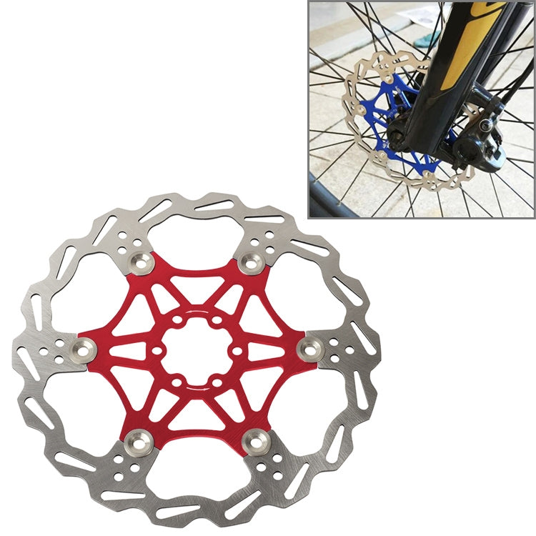 SNAIL FD-01 Mountain Bike Floating Disc Bicycle Brake Pad Six Nail Brake Disc