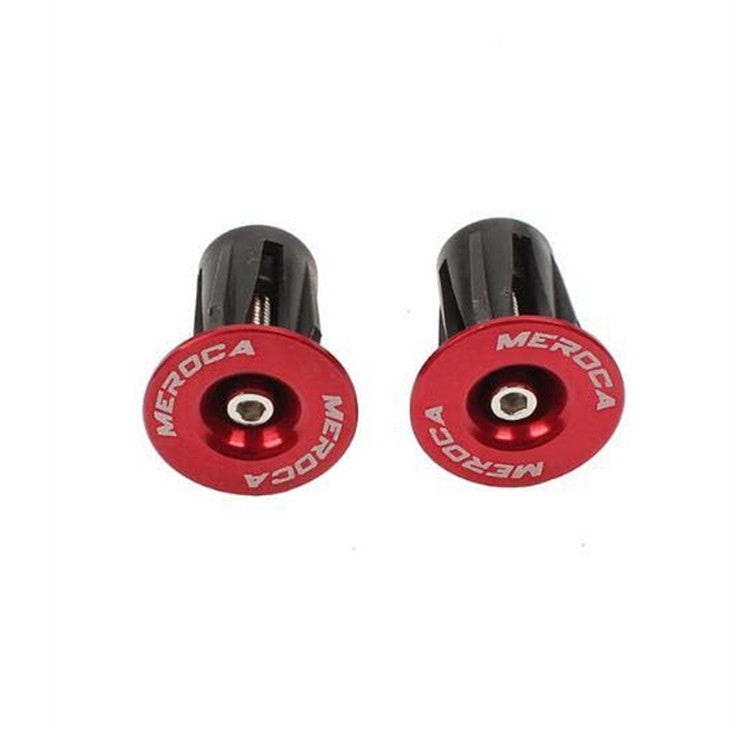 1pair MEROCA Mountain Bike Expansion Lock Bar Plug Road Bike Bicycle Bar Plug End Cover