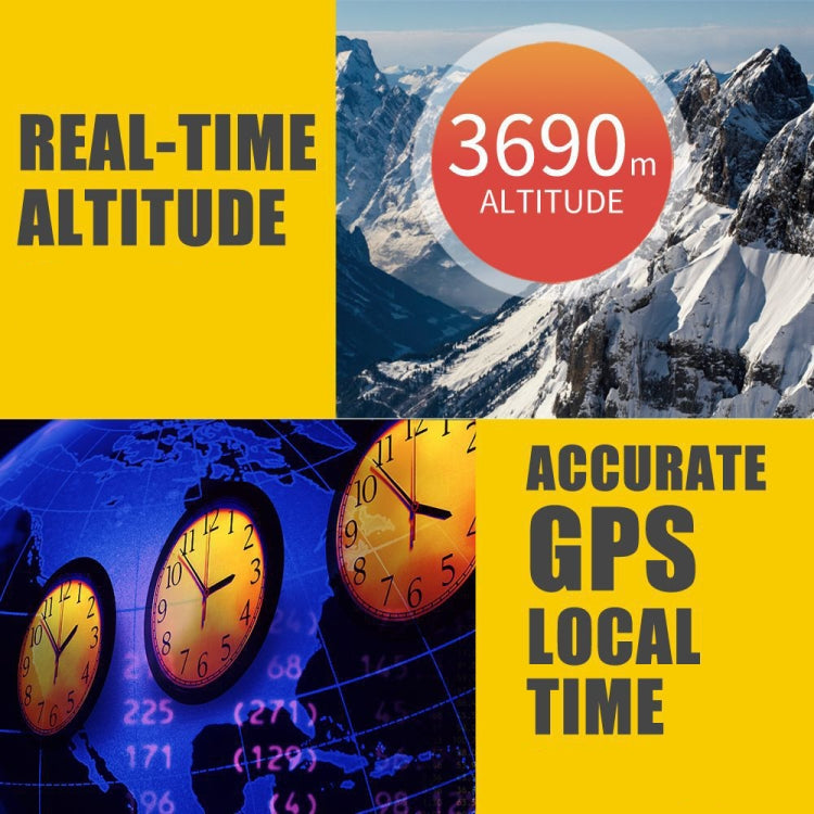 Kingneed C90 5.5inch HUD Car Head-up Display GPS Car Universal Mileage Speed Meter Speeding Alarm / GPS Satellite Speed Measurement, C90 5.5inch