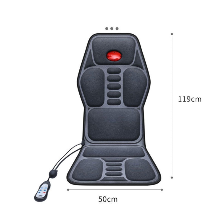 YJ-308 Car Massager Cervical Spine Neck Waist Car Home Heating Whole Body Multifunctional Massage Mat, Classic Version, Deluxe Edition, Premium Edition, Deluxe Edition (24V for Trucks), Premium Version (24V for Trucks)
