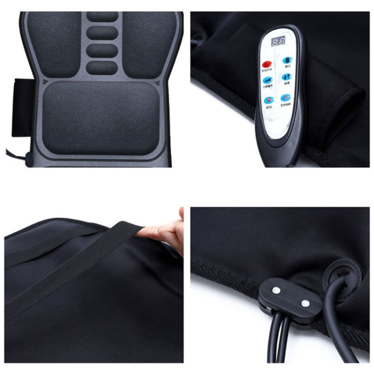 YJ-308 Car Massager Cervical Spine Neck Waist Car Home Heating Whole Body Multifunctional Massage Mat, Classic Version, Deluxe Edition, Premium Edition, Deluxe Edition (24V for Trucks), Premium Version (24V for Trucks)