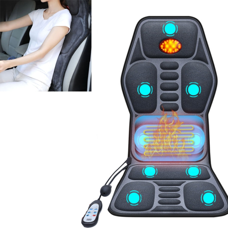 YJ-308 Car Massager Cervical Spine Neck Waist Car Home Heating Whole Body Multifunctional Massage Mat, Classic Version, Deluxe Edition, Premium Edition, Deluxe Edition (24V for Trucks), Premium Version (24V for Trucks)