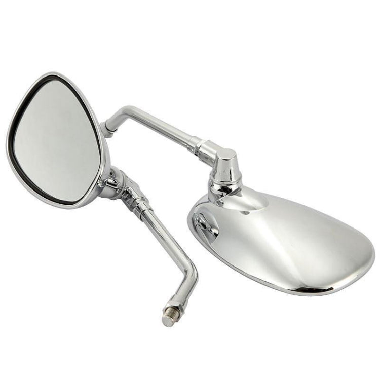 1 Pairs Motorcycle Electric Car Accessories Iron Rod Plating Mirror Rearview Mirror, HSJ