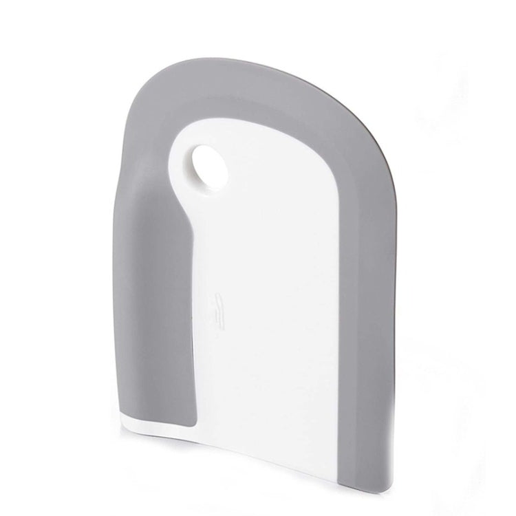 Kitchen Integrated Soft Rubber Scraper Plate Cleaning Tool, Soft Rubber Scraper