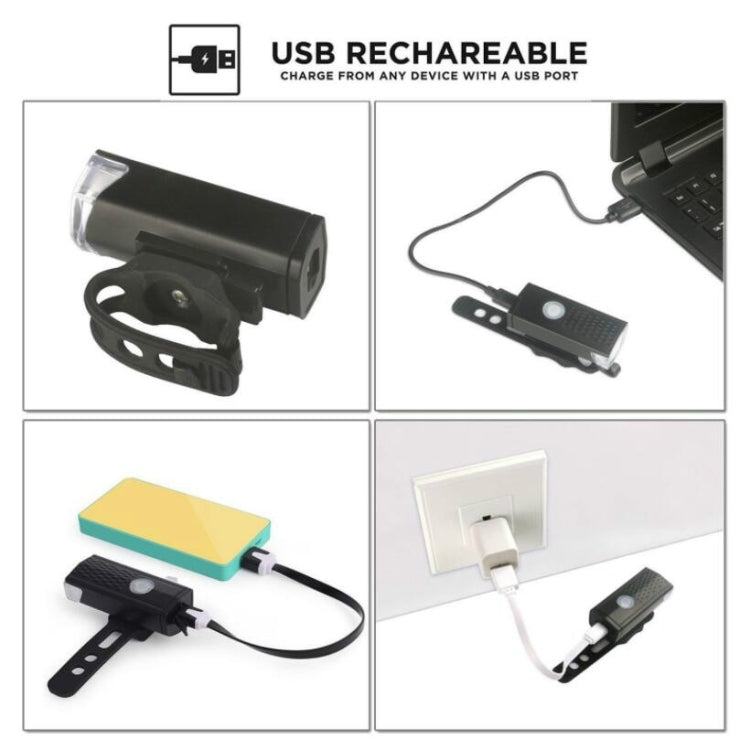 Bicycle USB Charging Headlight Lighting Cycling Equipment
