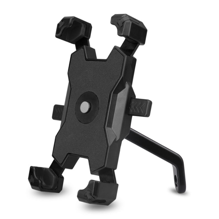 Electric Bicycle Mobile Phone Holder Can Be Rotated 360-degree Mobile Phone Holder Four-way Adjustment Bracket for Motorcycle
