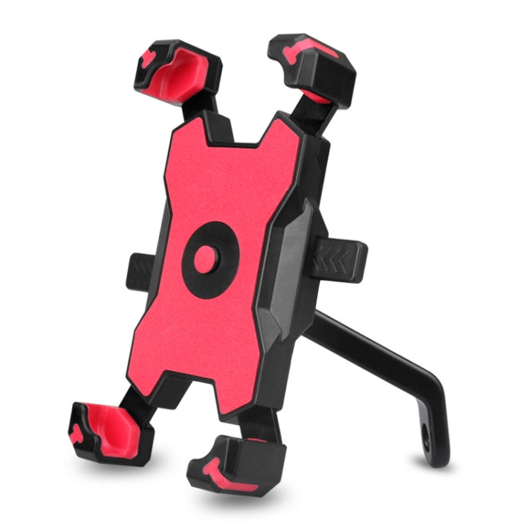Electric Bicycle Mobile Phone Holder Can Be Rotated 360-degree Mobile Phone Holder Four-way Adjustment Bracket for Motorcycle