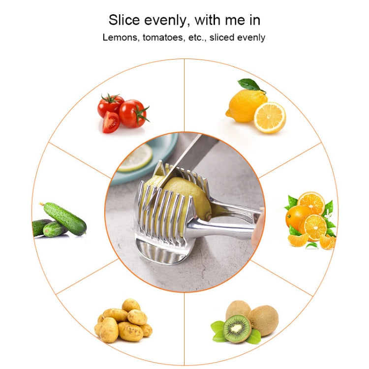 Aluminum Alloy Lemon Tomato Slicer Egg Slicer Fruit Cutting Tool, Tomato Slicer