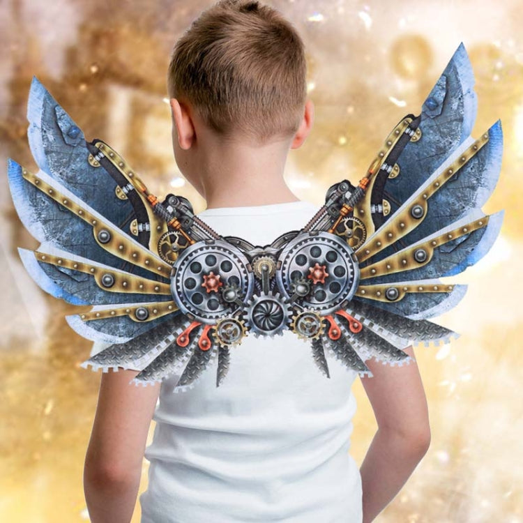 Halloween Carnival Dress Up Adult Children Mechanical Punk Decorative Wings, Adult, Child