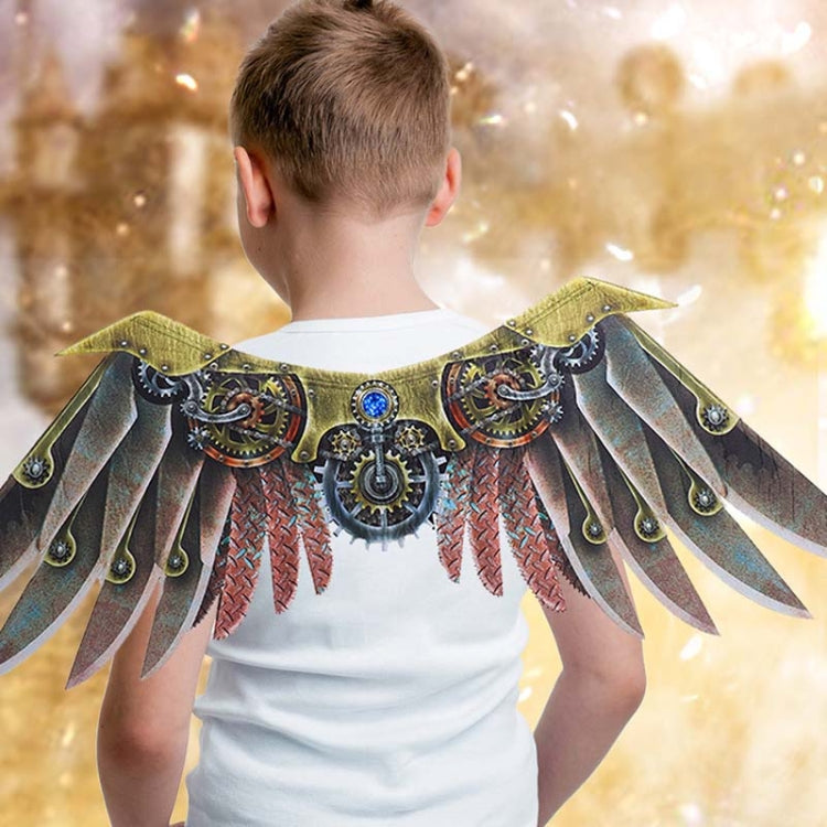 Halloween Carnival Stage Dress Up Props Adult Children Cosplay Punk Blade Wings, Chlid, Adult
