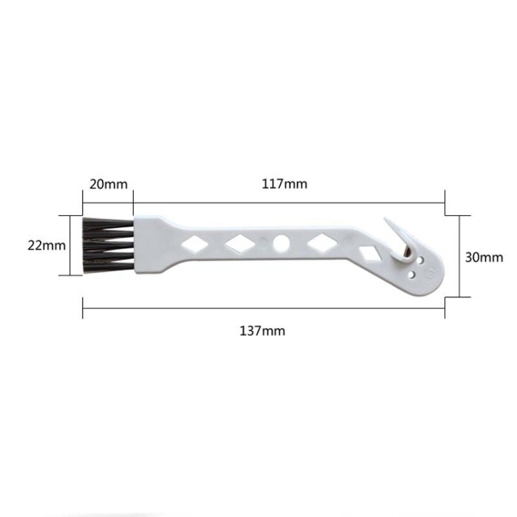 20 PCS Sweeping Robot Cleaning Small Brush for Bissell Vacuum Cleaner, White, Yellow, Green