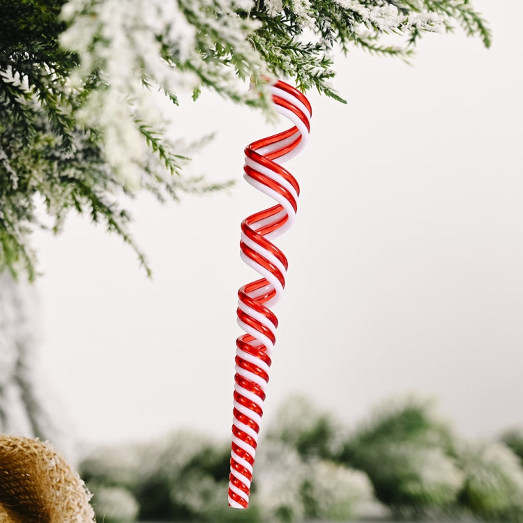 Christmas Decorations Simulation Candy Christmas Tree Ornaments, Wave Sugar, Candy Roll