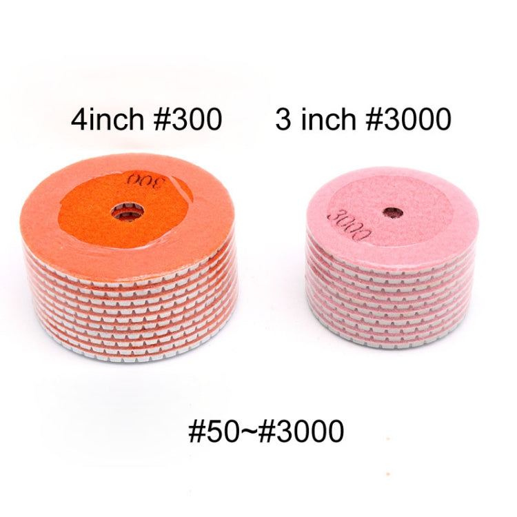 Piece of marble granite tile grinding piece 80mm100mm soft grinding piece water mill stone polishing, Grit:50, Size:3 inch, Grit:500, Size:3 inch