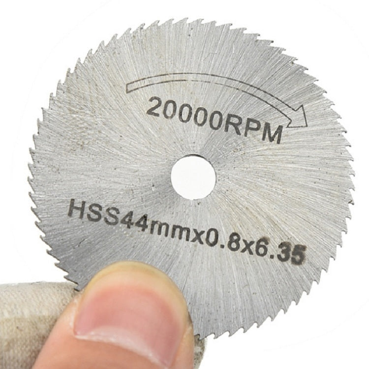 7 PCS/Set Electric Grinder Saw Blade High Speed Steel Saw Blade Woodworking Saw Blade High Speed Steel Cutting Piece, 11026, 11027