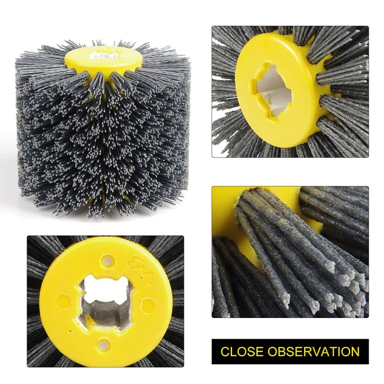 Abrasive Wire Drawing Wheel Wood Grain Reduction Refurbishment Drawing Wheel, 80 Mesh, 240 Mesh, 320 Mesh