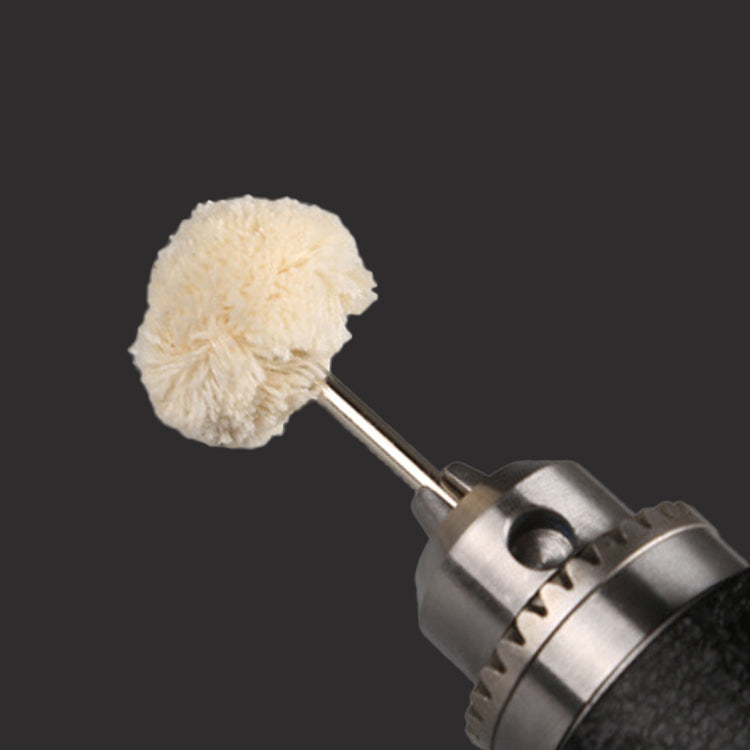 10 PCS/Set Wool Polishing Head Wool Polishing Wheel Electric Grinder Accessories, Wool Polishing Head