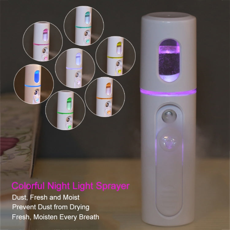Facial Steamer Nano Steamer Handy Face Moisture Sprayer Rechargeable Mini USB Charging