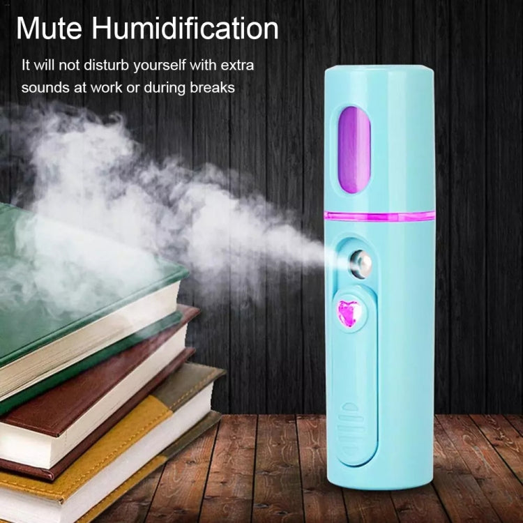 Facial Steamer Nano Steamer Handy Face Moisture Sprayer Rechargeable Mini USB Charging