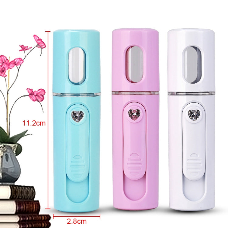 Facial Steamer Nano Steamer Handy Face Moisture Sprayer Rechargeable Mini USB Charging