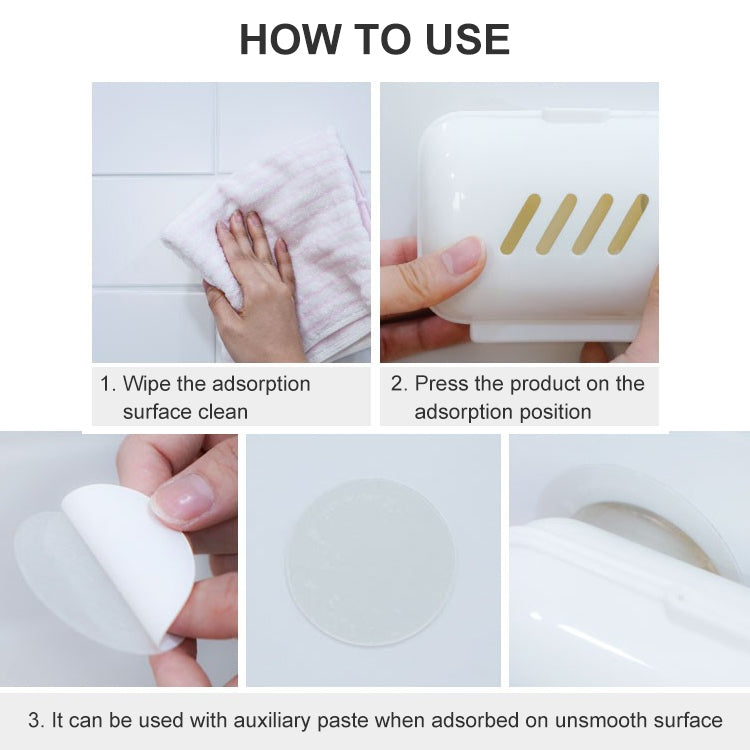5 PCS Cute Smiley Suction Cup Hanging Toothbrush Holder Plastic Small Person Teeth Holder, Cute Smiley Suction Toothbrush Holder