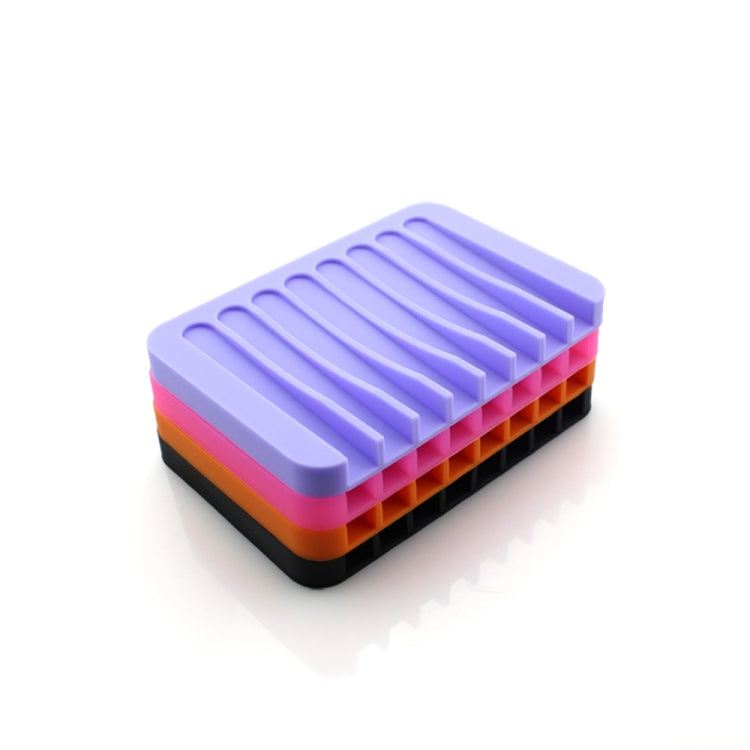 Bathroom Silicone Flexible Soap Dishes Storage Holder Soapbox, Silicone Soapbox
